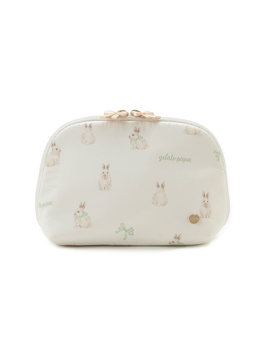 gelato pique「ラビット柄ポーチ」|ポーチ|GRN