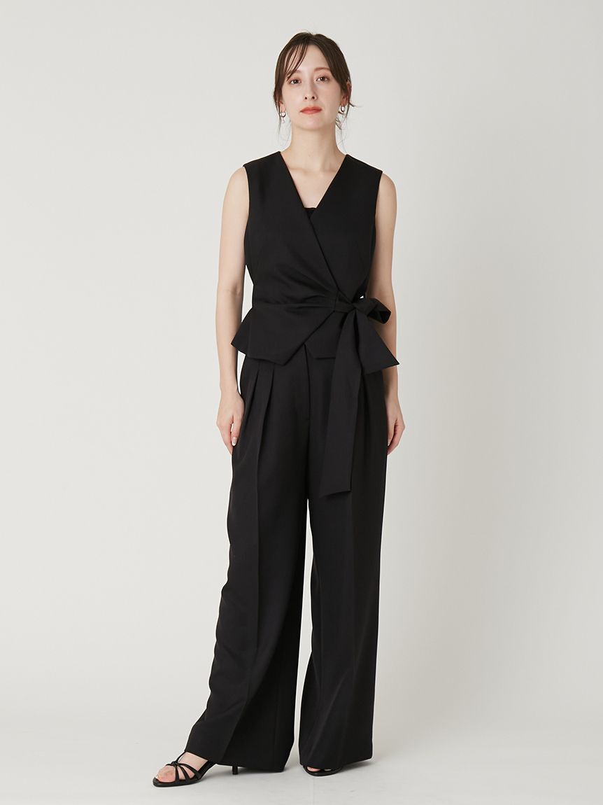 FRAY I.D「ノットデザインペプラムジレ」|ダウンベスト・ベスト|