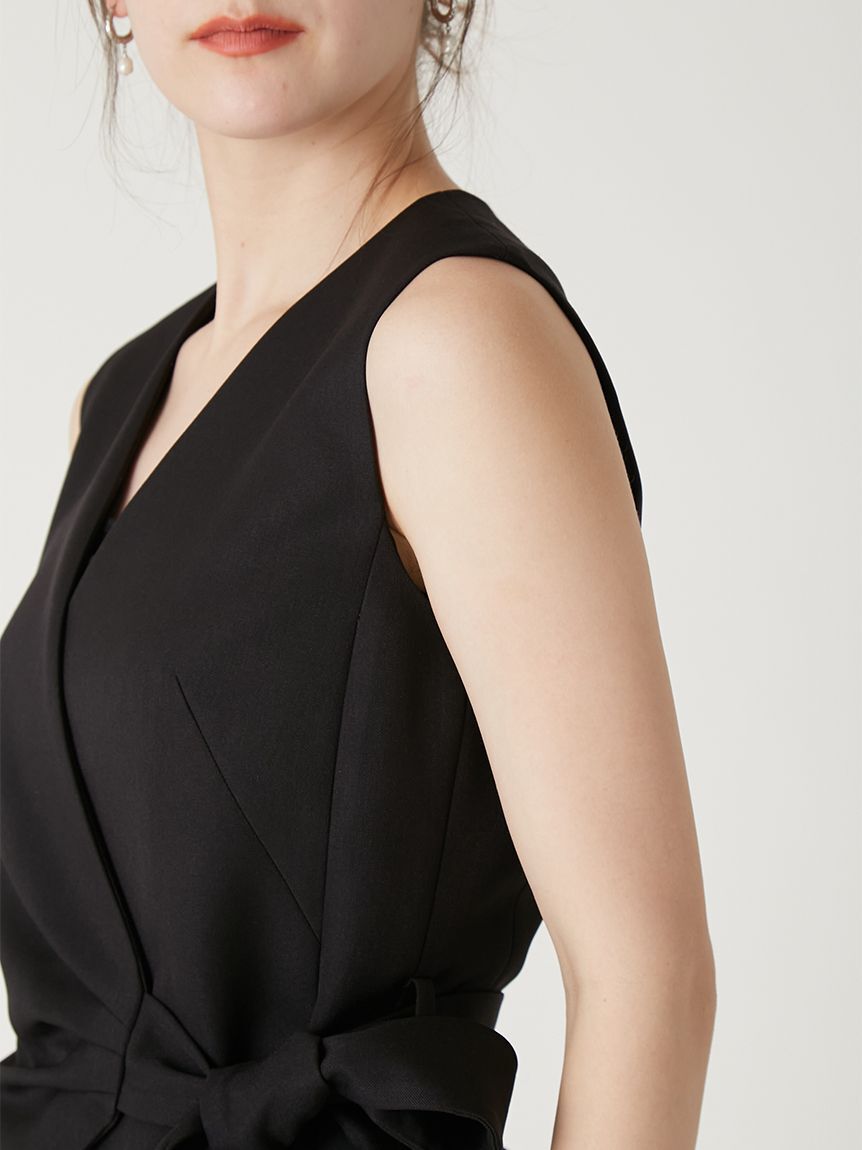 FRAY I.D「ノットデザインペプラムジレ」|ダウンベスト・ベスト|