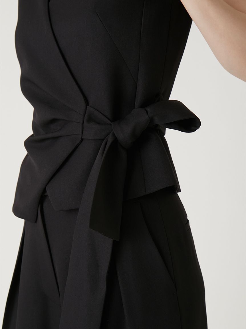 FRAY I.D「ノットデザインペプラムジレ」|ダウンベスト・ベスト|