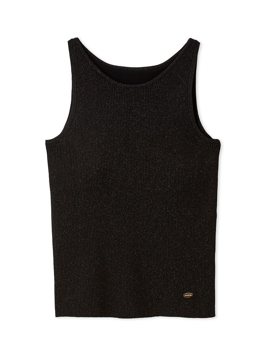 LILY BROWN「カップインニットトップス」|ニット・セーター|BLK