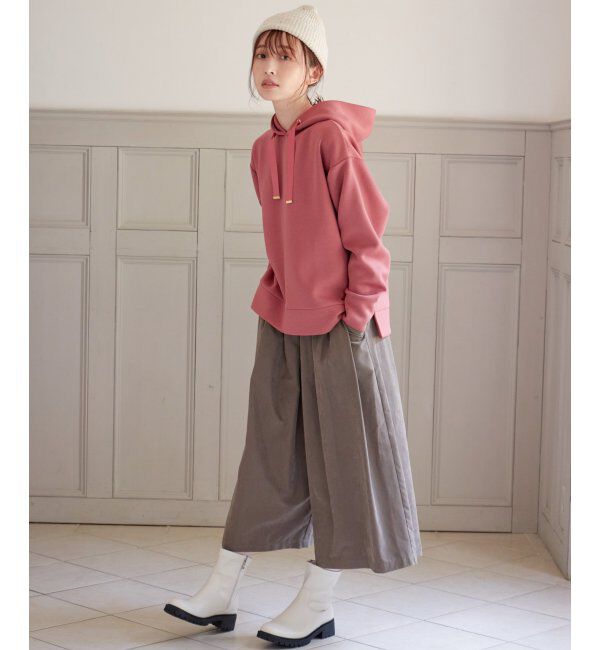 ikka「GOKU楽ダンボールフードパーカー」|パーカー|