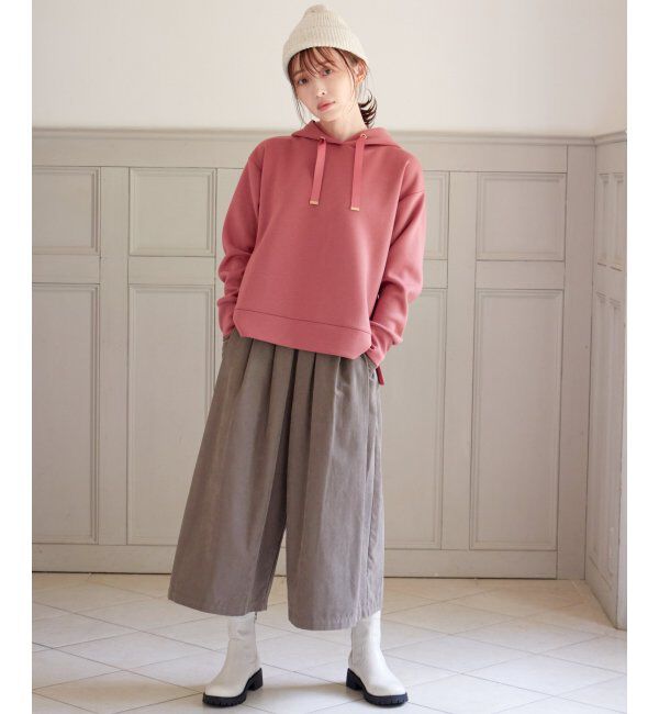 ikka「GOKU楽ダンボールフードパーカー」|パーカー|