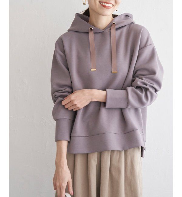 ikka「GOKU楽ダンボールフードパーカー」|パーカー|コーヒー