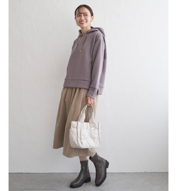 ikka「GOKU楽ダンボールフードパーカー」|パーカー|