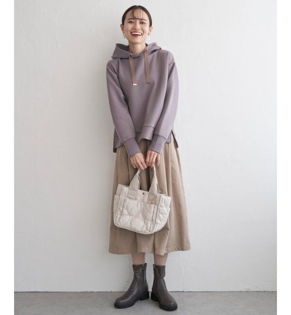 ikka「GOKU楽ダンボールフードパーカー」|パーカー|