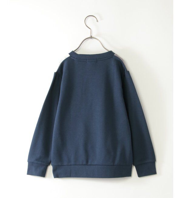 ikka kids「ニットソーブロックストレーナー（120~160cm）」|Tシャツ・カットソー|