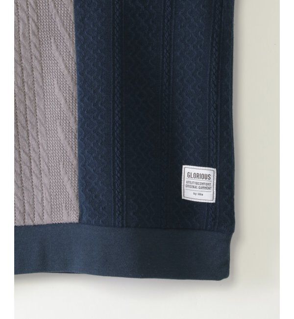 ikka kids「ニットソーブロックストレーナー（120~160cm）」|Tシャツ・カットソー|