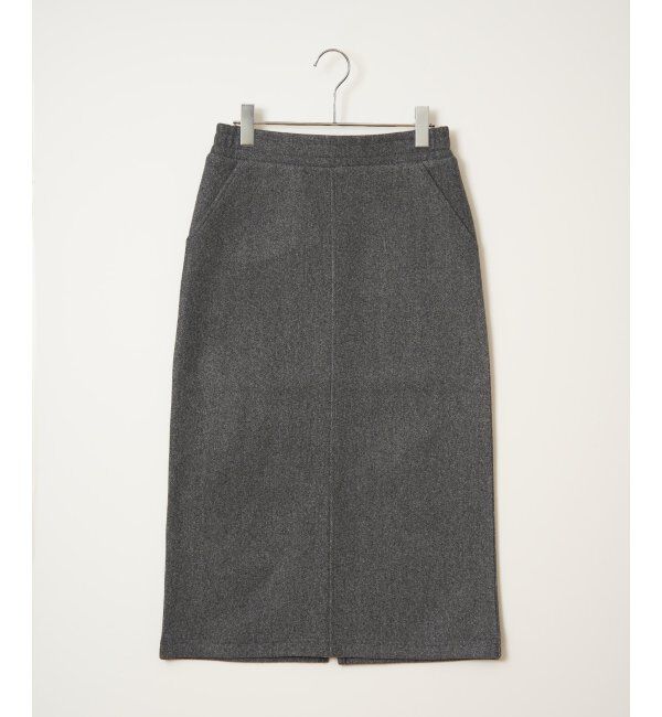 Lbc with Life「ジャージメルトンＩラインスカート」|スカート|