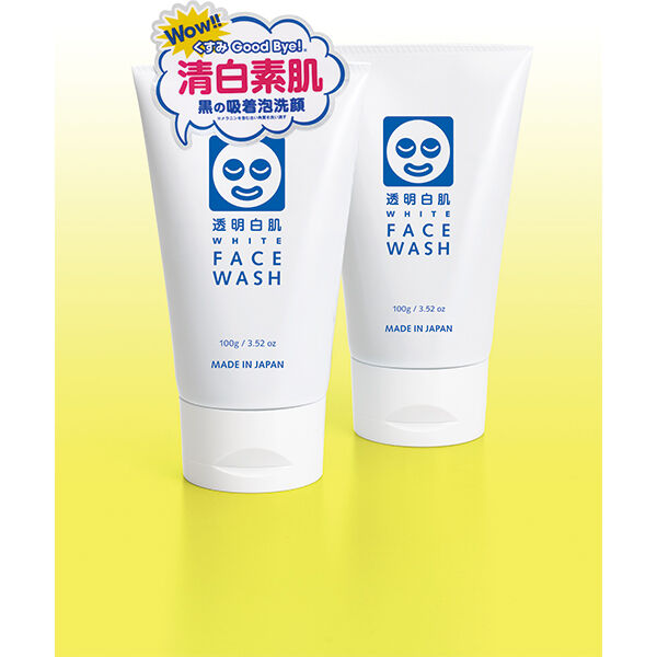  「透明白肌(トウメイシロハダ) 透明白肌　ホワイトフェイスウォッシュ」|洗顔料|