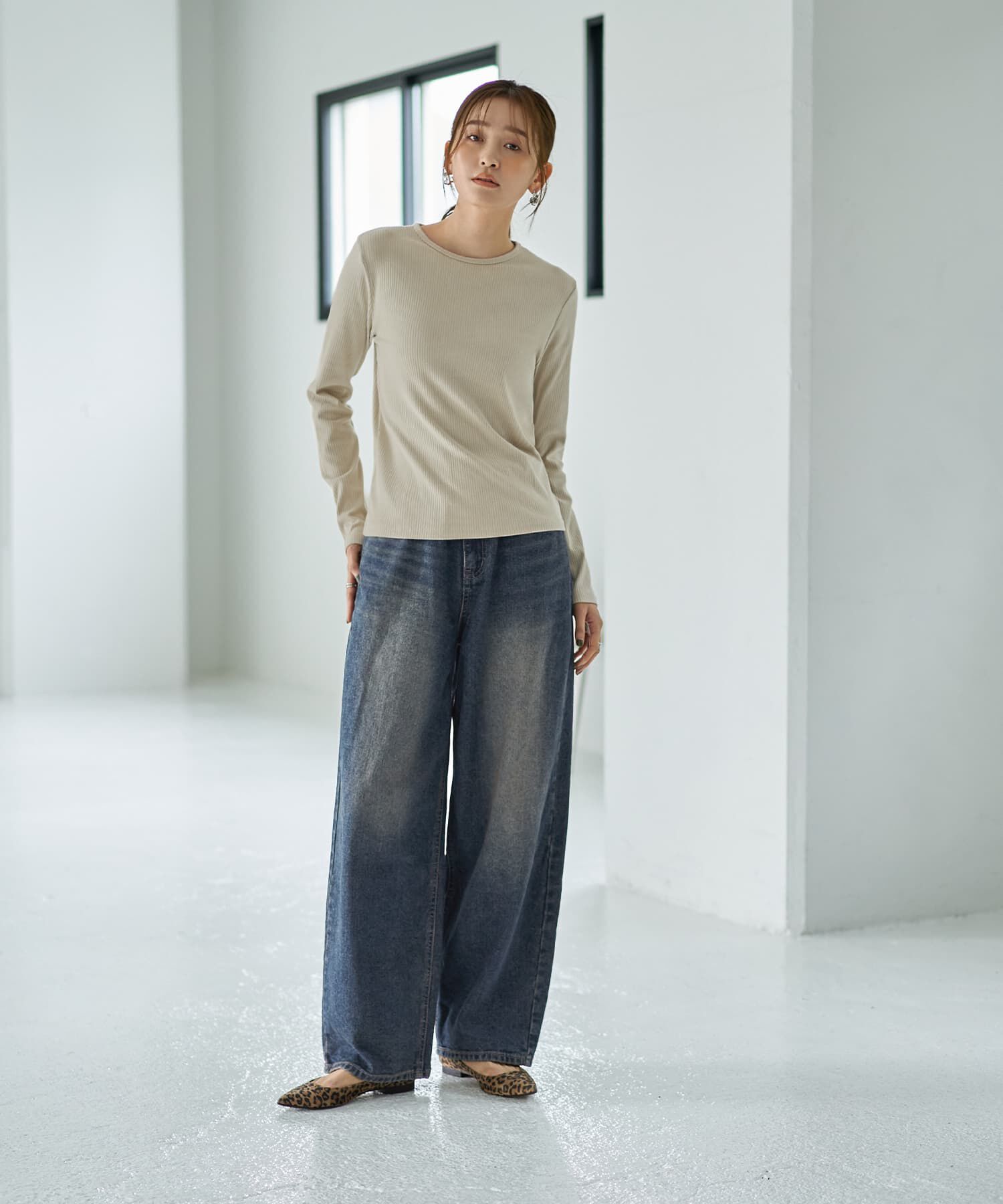 STYLE DELI「敏感肌対策◆中に着るコットンカットソートップス」|Tシャツ・カットソー|