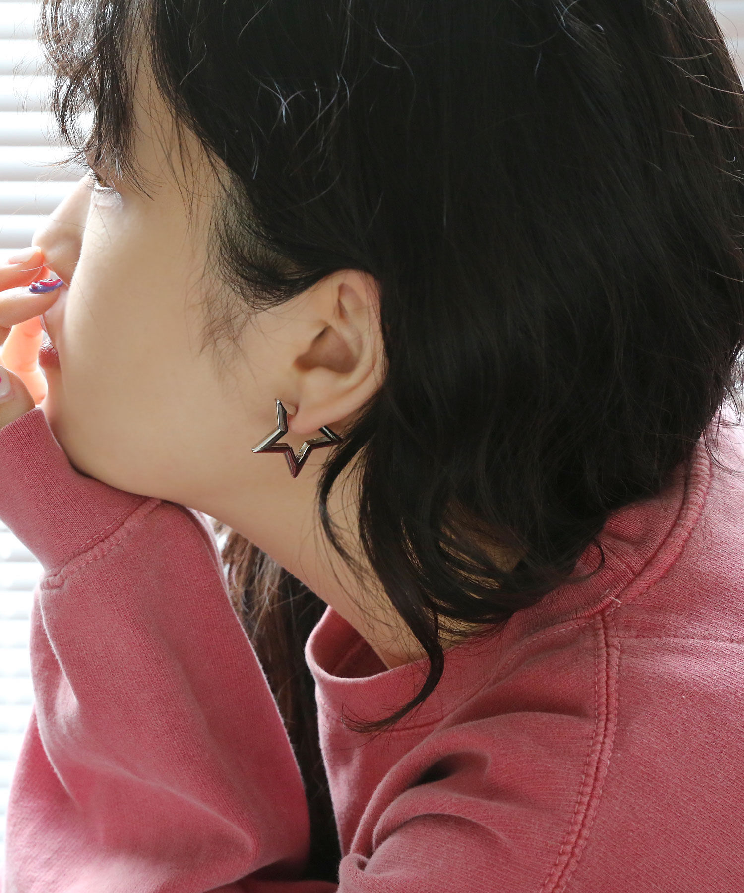 colleca la「星とハートのワンタッチピアス［large］」|ピアス|