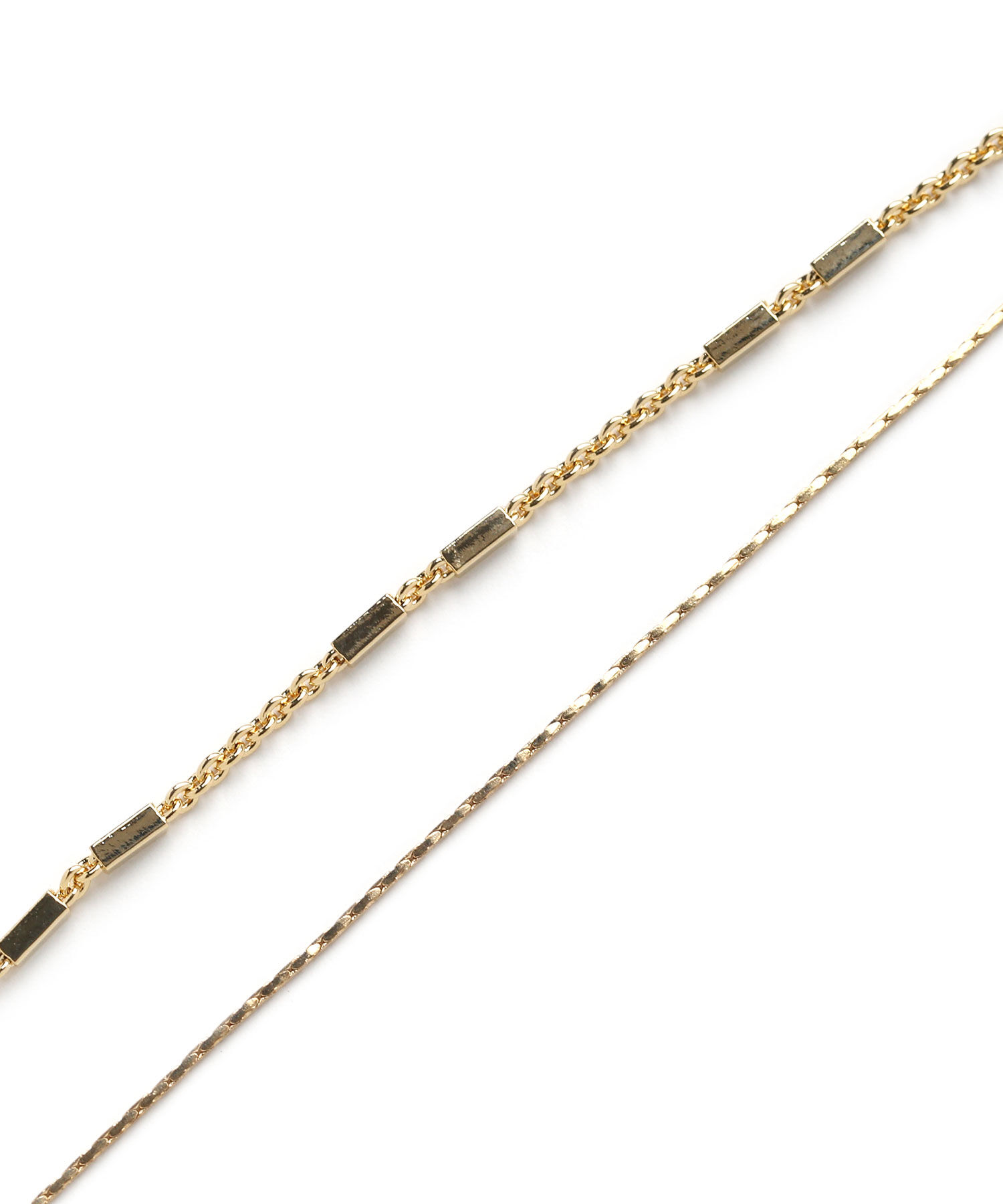 colleca la「2連チェーンネックレス」|ネックレス|