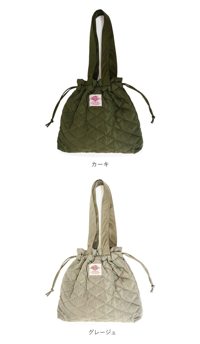 BACKYARD FAMILY「巾着 ショルダー バッグ 通販 レディース メンズ トートバッグ a4 布 キルティング おしゃれ」|トートバッグ|