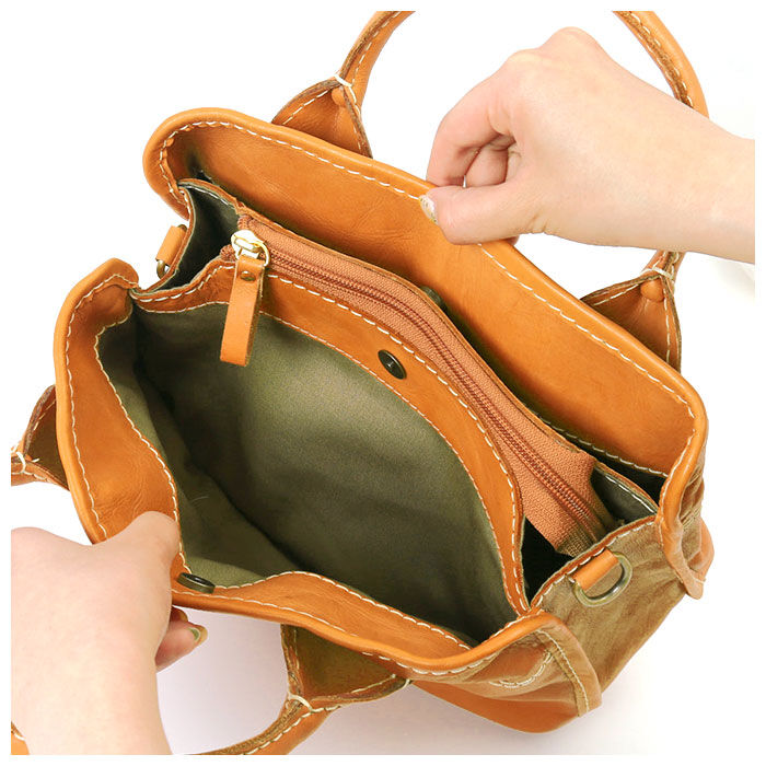 BACKYARD FAMILY「fes ハンドバッグ 通販 ズッケロ フェス バッグ レディース 斜めがけ 大人 通勤 本革」|ハンドバッグ|