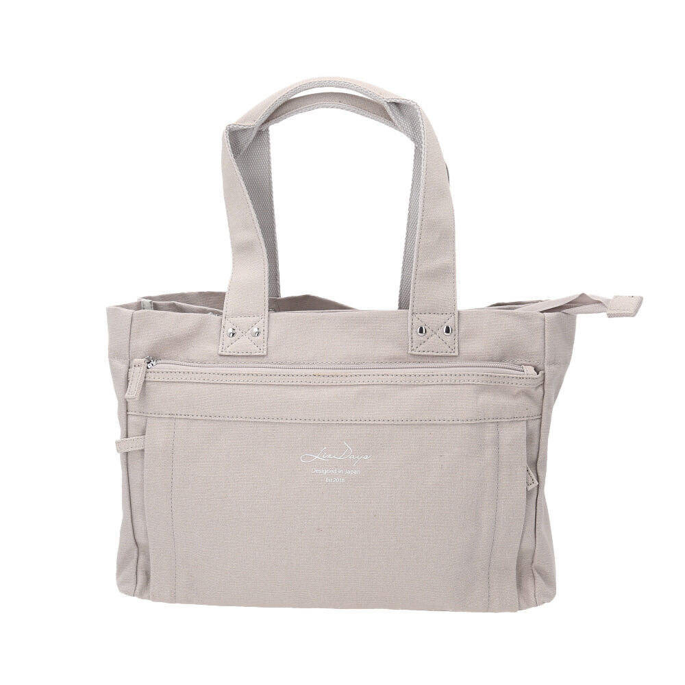BACKYARD FAMILY「LIZDAYS リズデイズ トートバッグ lz-71603 通販 キャンバス 無地 小さめ 肩掛け」|トートバッグ|グレー2