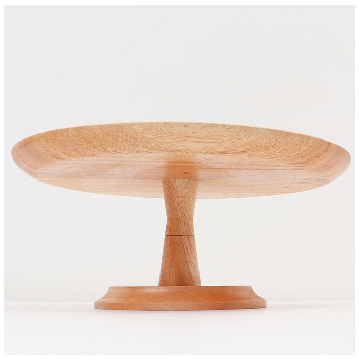 BACKYARD FAMILY「ナインマーケ ケーキスタンド 通販 NEIN MARKE マホガニー Lサイズ 木製 大皿」|食器・キッチングッズ|