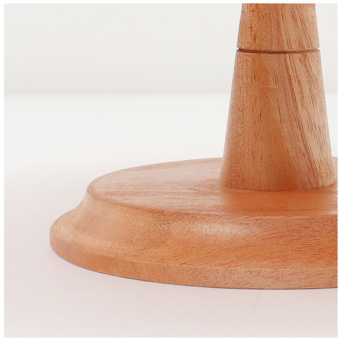 BACKYARD FAMILY「ナインマーケ ケーキスタンド 通販 NEIN MARKE マホガニー Lサイズ 木製 大皿」|食器・キッチングッズ|