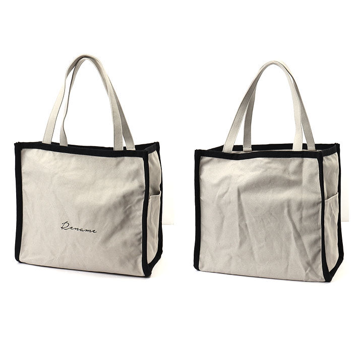 BACKYARD FAMILY「トートバッグ 大きめ キャンバス 通販 Rename バッグ リネーム バック 帆布 トートバック」|トートバッグ|