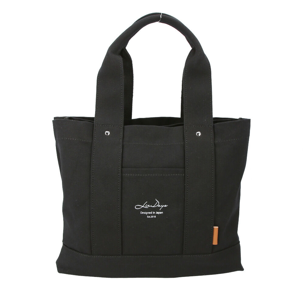 BACKYARD FAMILY「リズデイズ LIZDAYS トートバッグ レディース キャンバス 通販 キャンバスバッグ」|トートバッグ|ブラック1