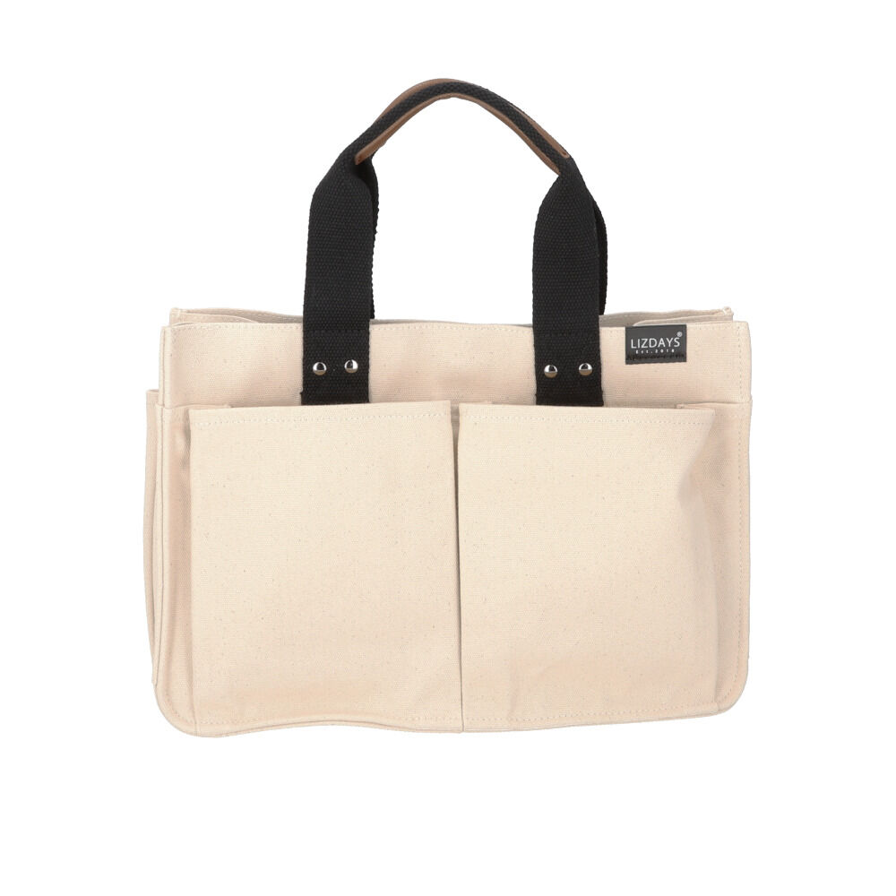 BACKYARD FAMILY「LIZDAYS リズデイズ トートバッグ レディース キャンバス 通販 2way ショルダーバッグ」|トートバッグ|ブラック2