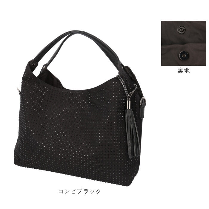 BACKYARD FAMILY「トートバッグ レディース 通販 手提げバッグ ショルダーバッグ 2WAY 肩掛け タッセルチャーム」|トートバッグ|