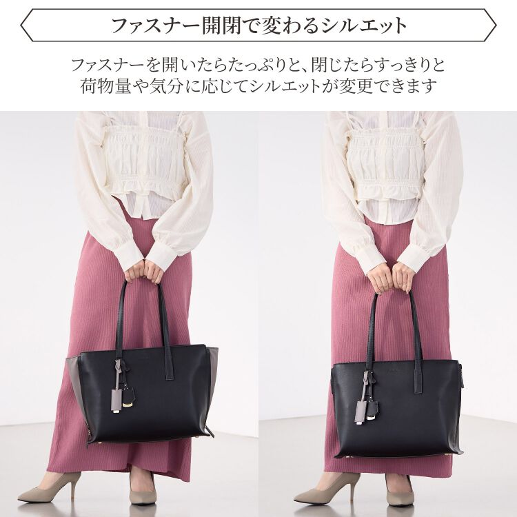 Jewelna Rose「Jewelna Rose  OLバッグ・セレム  横型トートバッグ A4サイズ 16189」|トートバッグ|