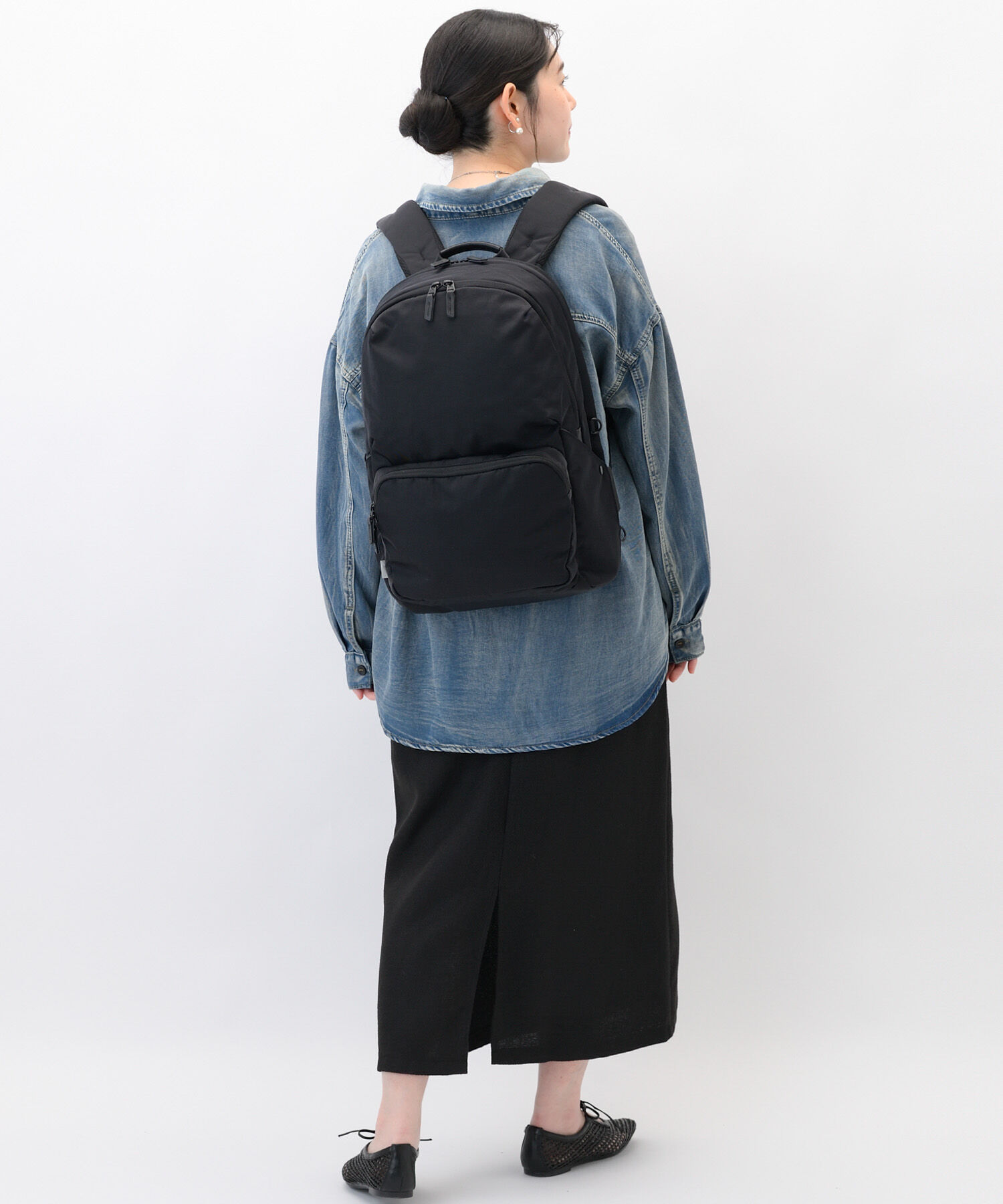  「W&.Day/Night ポッケスアプト ラウンドリュック B4サイズ 15.6インチPC収納 20222」|リュック|