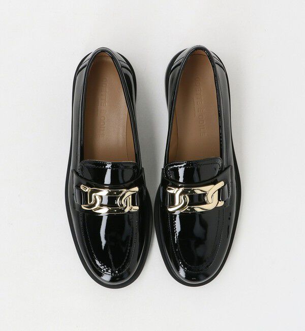 ODETTE E ODILE「チェーンモチーフローファーフラット20&uarr;」|ローファー|