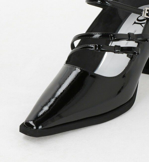 ODETTE E ODILE「＜SY＞ダブルリボン スクエア パンプス60&uarr;」|パンプス|