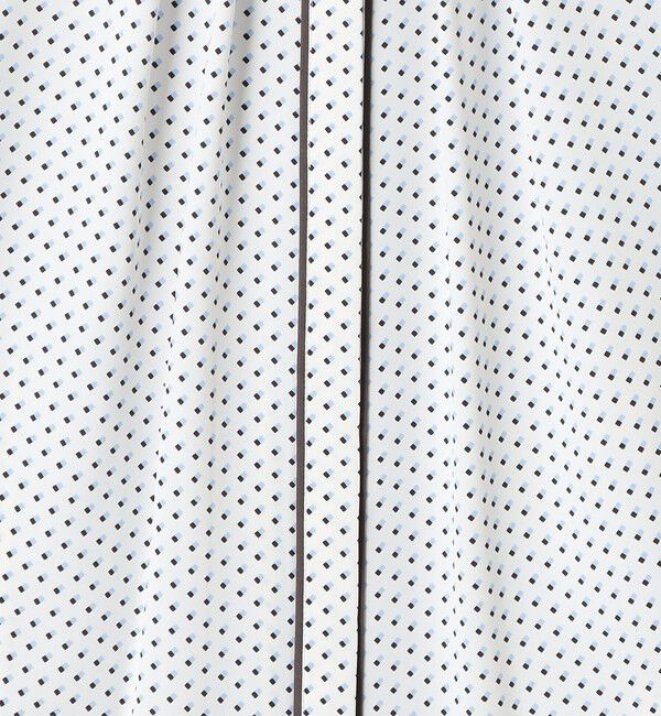 UNITED ARROWS「バイカラー パイピング ブラウス」|シャツ・ブラウス|