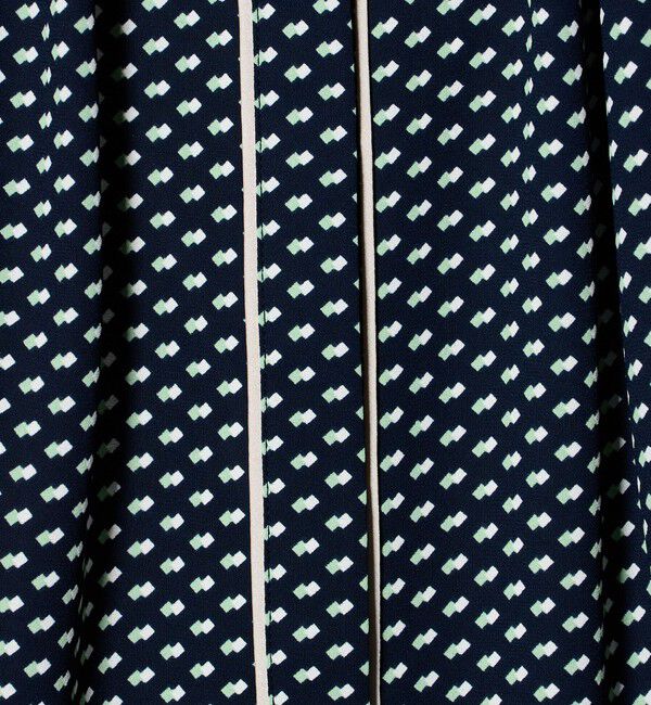 UNITED ARROWS「バイカラー パイピング ブラウス」|シャツ・ブラウス|