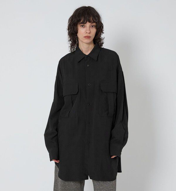 ASTRAET「＜ASTRAET＞2ポケット ソデターンアップシャツ UNISEX」|シャツ・ブラウス|