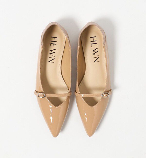 UNITED ARROWS「＜HEWN＞ポインテッドトゥ メリージェーン シューズ」|パンプス|
