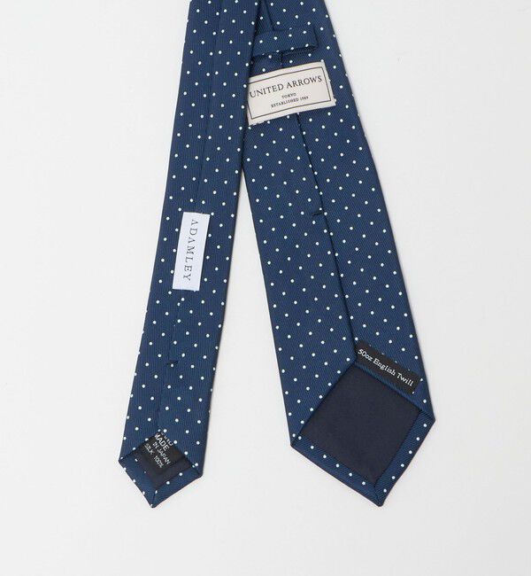 UNITED ARROWS「ADAMLEY ドット プリントネクタイ」|ネクタイ・蝶ネクタイ|