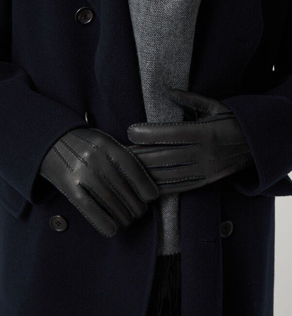 UNITED ARROWS「＜PIERO RESTELLI＞ディアスキン ラインド グローブ」|手袋|