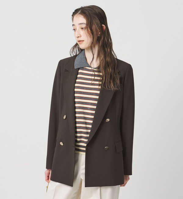 UNITED ARROWS「T/W 4ボタン ジャケット」|テーラードジャケット|