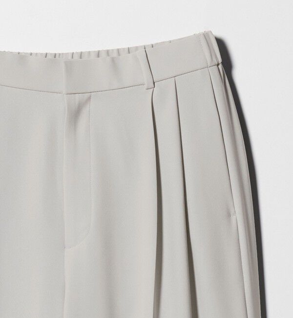UNITED ARROWS「P 2タック ワイドパンツ ‐ウォッシャブル‐」|スラックス|