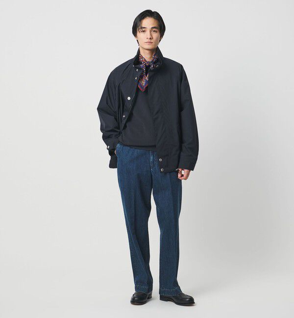 UNITED ARROWS「コットン/ポリエステル アゼ クルーネックニット」|ニット・セーター|