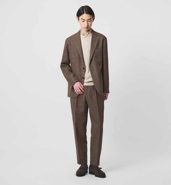 UNITED ARROWS「＜SOVEREIGN＞ピンヘッド ２ボタン テーラードジャケット RELAX MODEL」|スーツ|