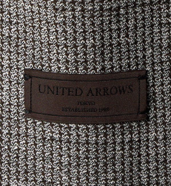 UNITED ARROWS「ハウンドトゥース シングル 2ボタン テーラードジャケット T-MODEL」|テーラードジャケット|