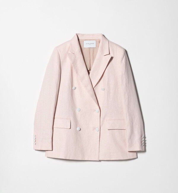 UNITED ARROWS「6ボタン リネン ブレザー ジャケット」|テーラードジャケット|