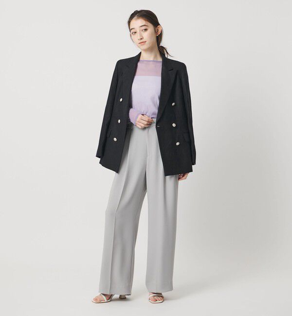 UNITED ARROWS「6ボタン リネン ブレザー ジャケット」|テーラードジャケット|