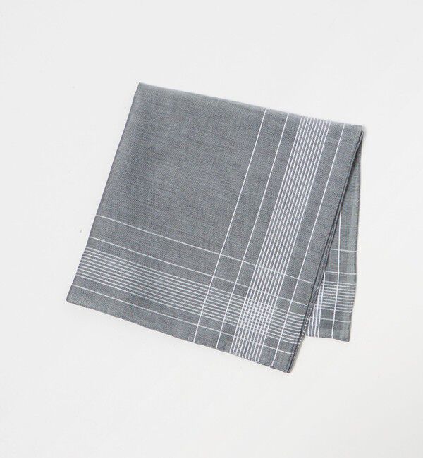 UNITED ARROWS「＜SIMONNOT GODARD＞HARLAN /ポケットチーフ」|ハンカチ|BLACK