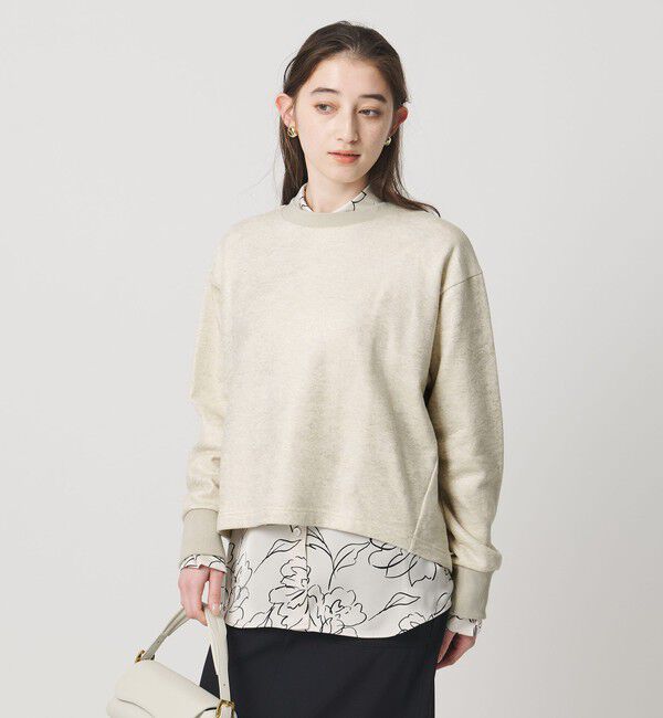 UNITED ARROWS「フォイルプリント スウェット」|スウェット・ジャージ|