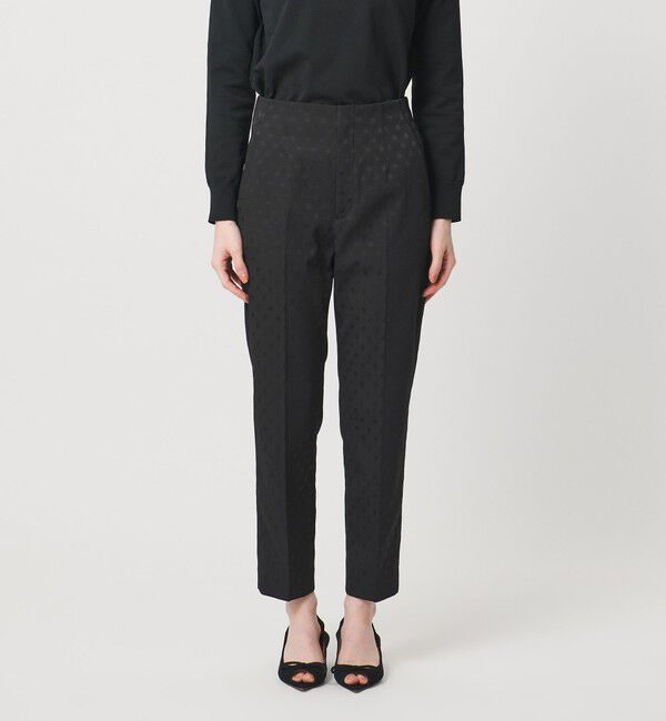 UNITED ARROWS「フクレドットジャガード スリムパンツ ‐ウォッシャブル‐」|チノ|
