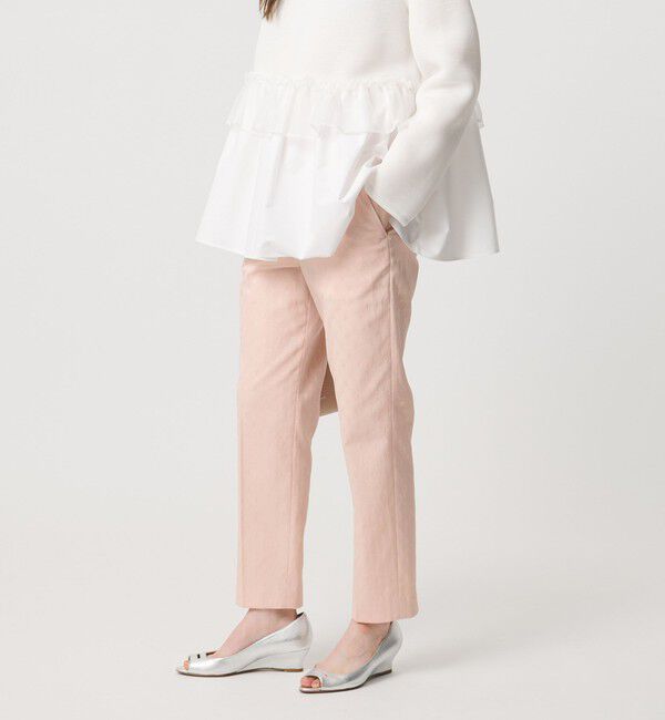 UNITED ARROWS「フクレドットジャガード スリムパンツ ‐ウォッシャブル‐」|チノ|