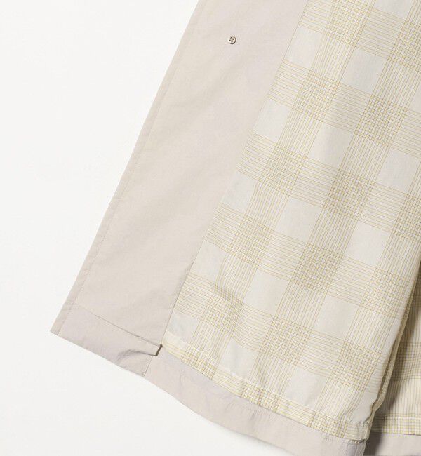 UNITED ARROWS「ナイロン/タフタ ウィンドウ マック コート 撥水」|ステンカラーコート|