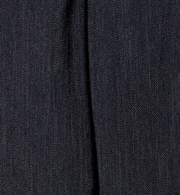 UNITED ARROWS「デニムライク ノープリーツ パンツ UA COZY　ウォッシャブル　ヨコストレッチ　防しわ」|スラックス|