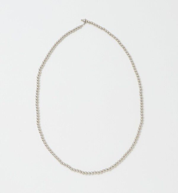 UNITED ARROWS「メタルボール アジャスタブル ネックレス」|ネックレス|